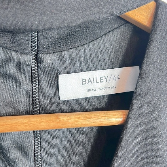 Bailey 44 Black Choker Neck Sheath Cocktail Dress size S NWOT - Picture 2 of 7